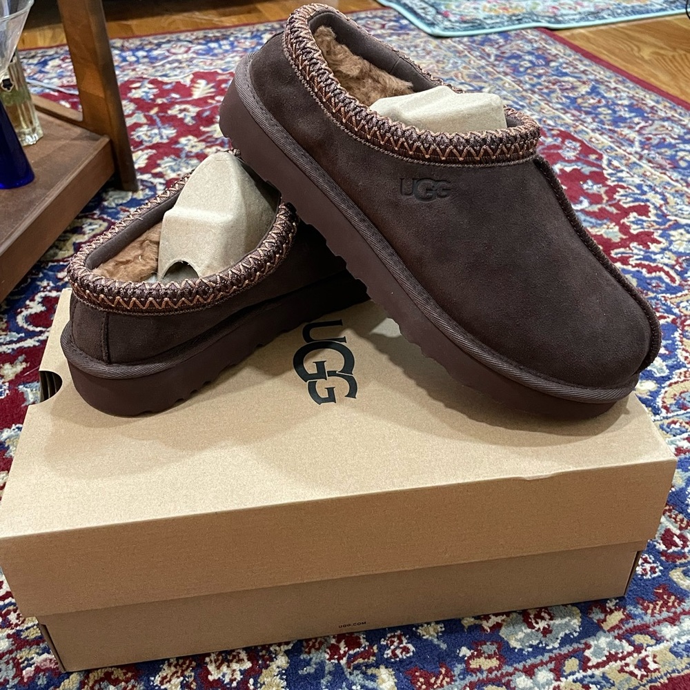 UGG tasman slippers burnt cedar